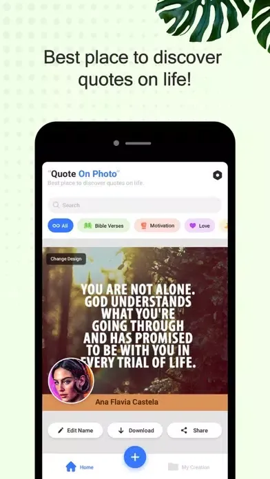 Quotes with your Photo应用截图
