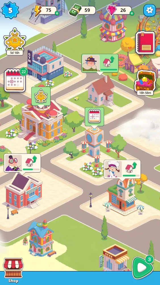 LostVille سکرین شاٹس