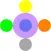 Dot Running - Rush in Circle, Color Change