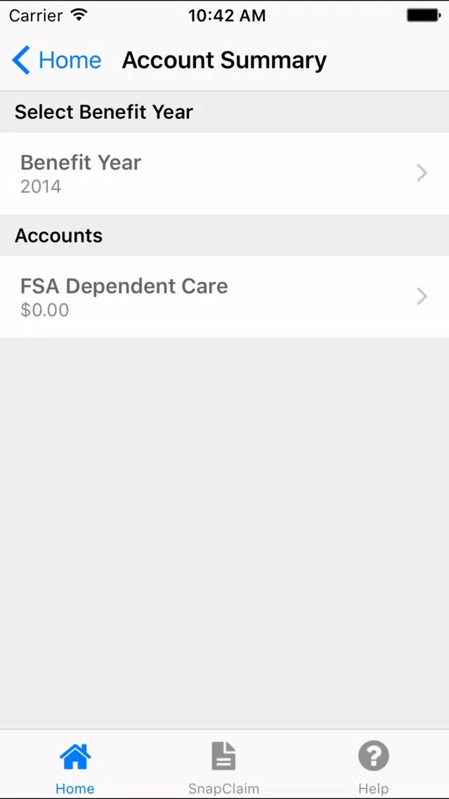 Zrzuty ekranu AxisPlus Benefits Mobile