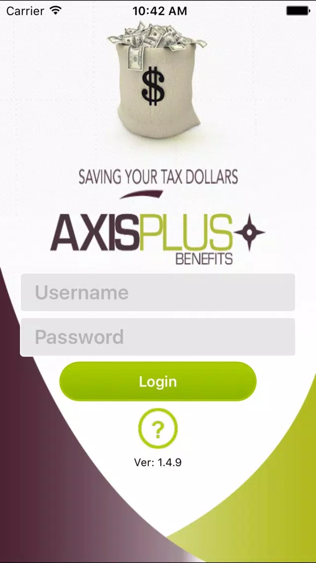 Zrzuty ekranu AxisPlus Benefits Mobile