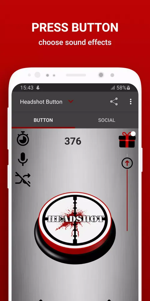 صور Boom Headshot Sound Button