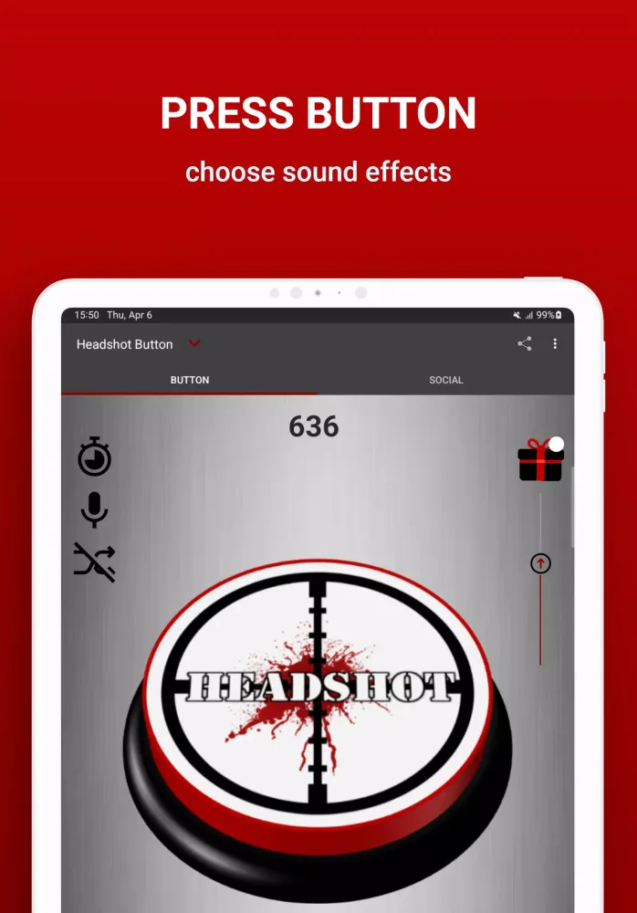 صور Boom Headshot Sound Button