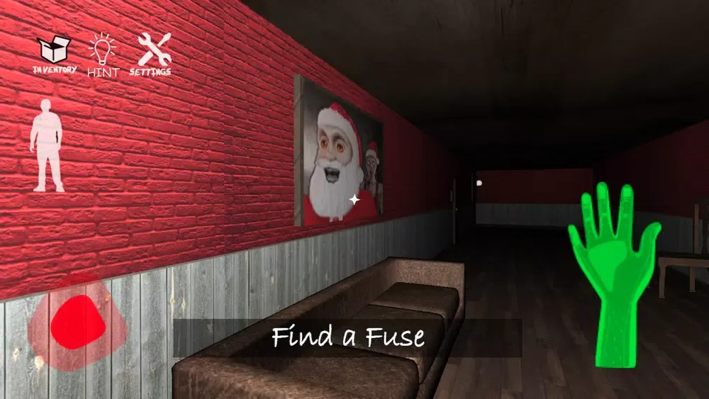 Tangkapan layar Evil Granny Santa mods
