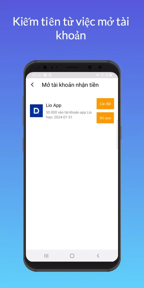 Capturas de pantalla de Xem quảng cáo kiếm tiền online