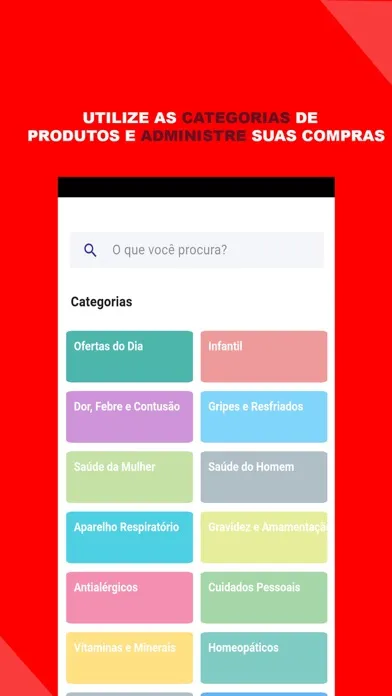 Capturas de tela do Farma Nossa