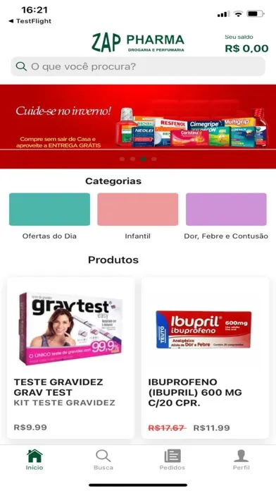 Capturas de pantalla de Zap Pharma Drogaria