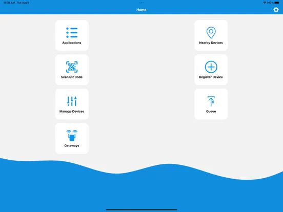 Device Management App iPad  Screenshots