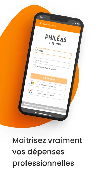 Captures d'écran de Philéas Gestion