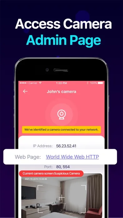 Screenshot di Hidden Camera Detector:Spy Cam