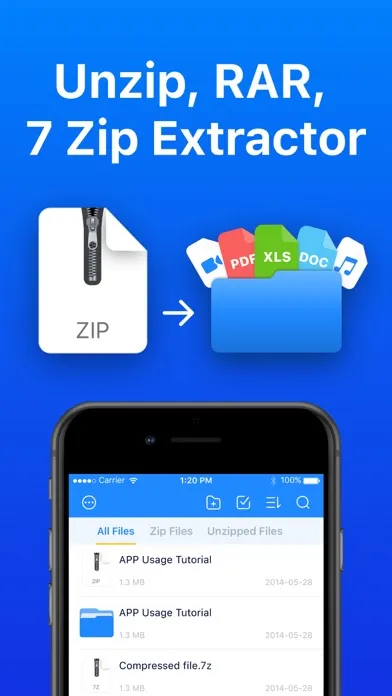 صور Unzip - Zip & RAR Extractor