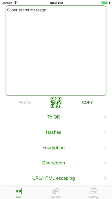 Tangkapan layar Swift Data Tool
