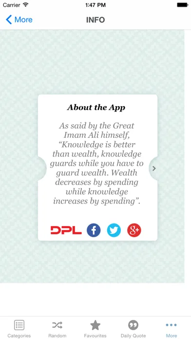 Quotes Of Hazrat Ali স্ক্রিনশট