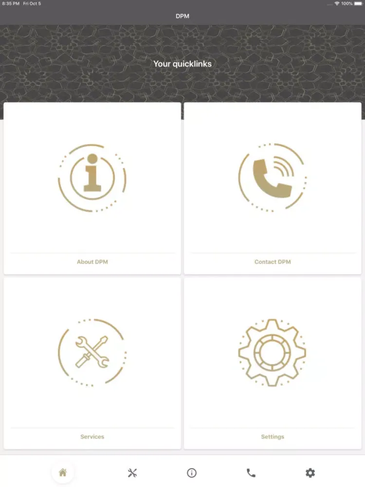 Abu Dhabi Smart iPad  스크린샷