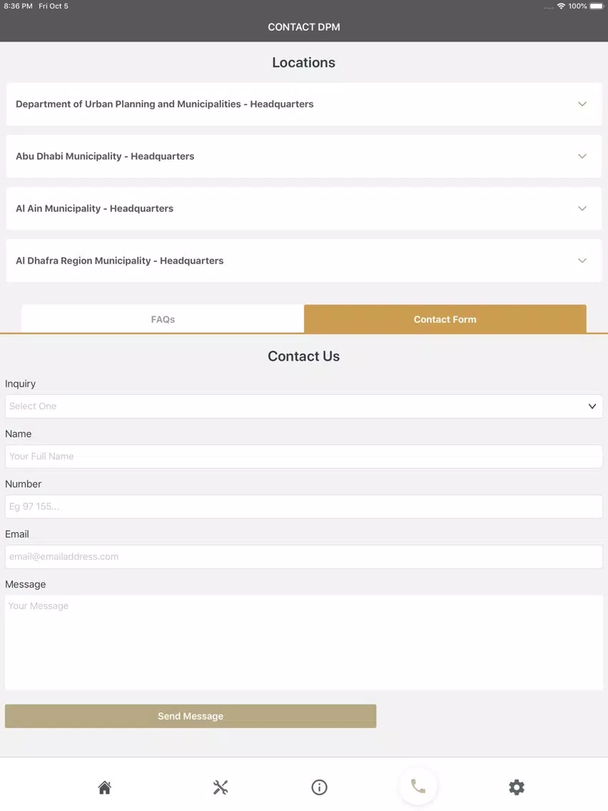 Abu Dhabi Smart iPad  Screenshots