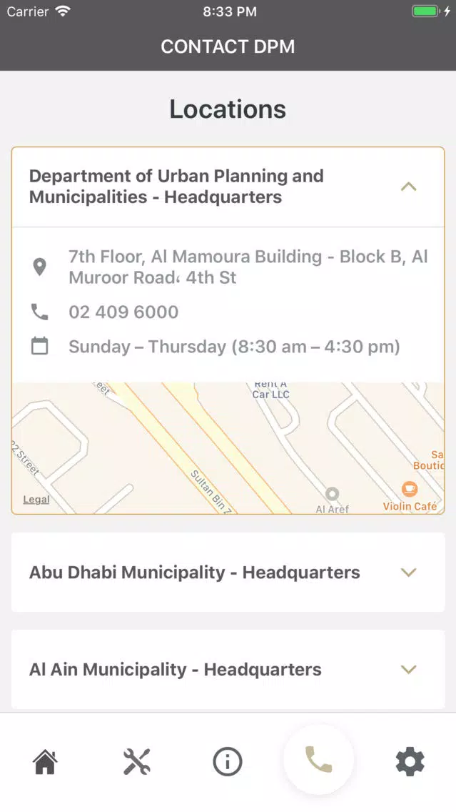 Abu Dhabi Smart Screenshots