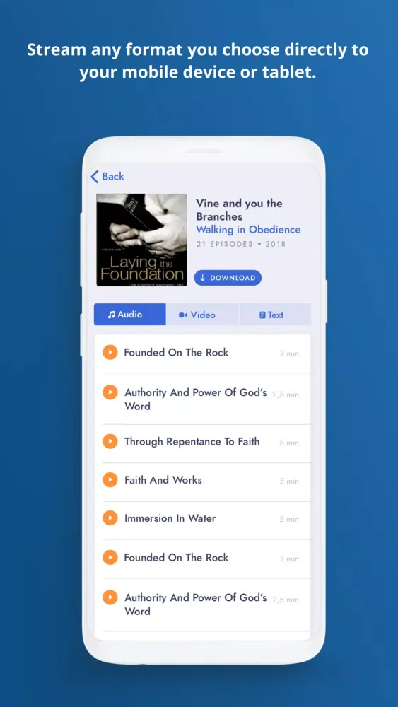 Derek Prince Bible Teaching স্ক্রিনশট