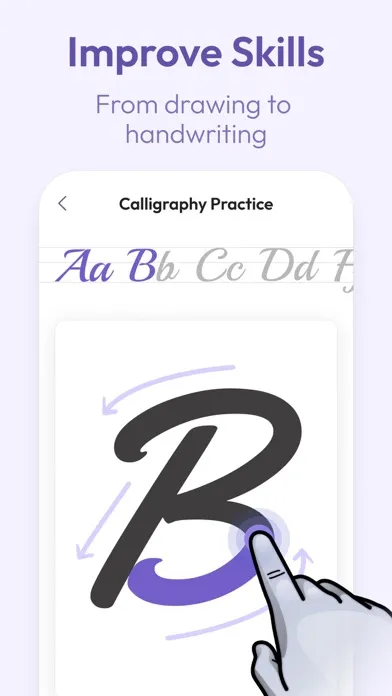 Скриншоты Art Lines - Draw Calligraphy