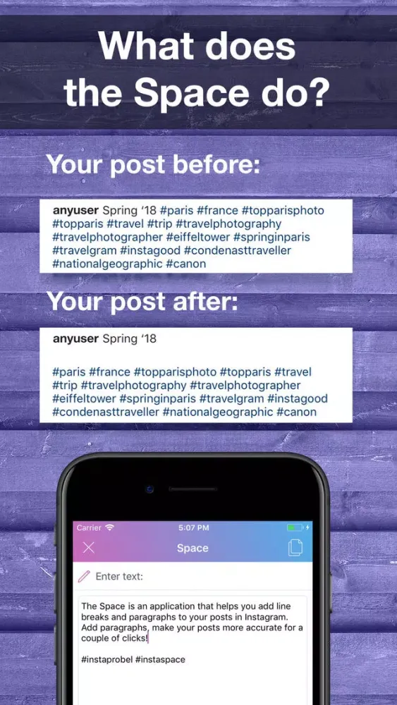 Capturas de tela do Space - Spaces for Instagram