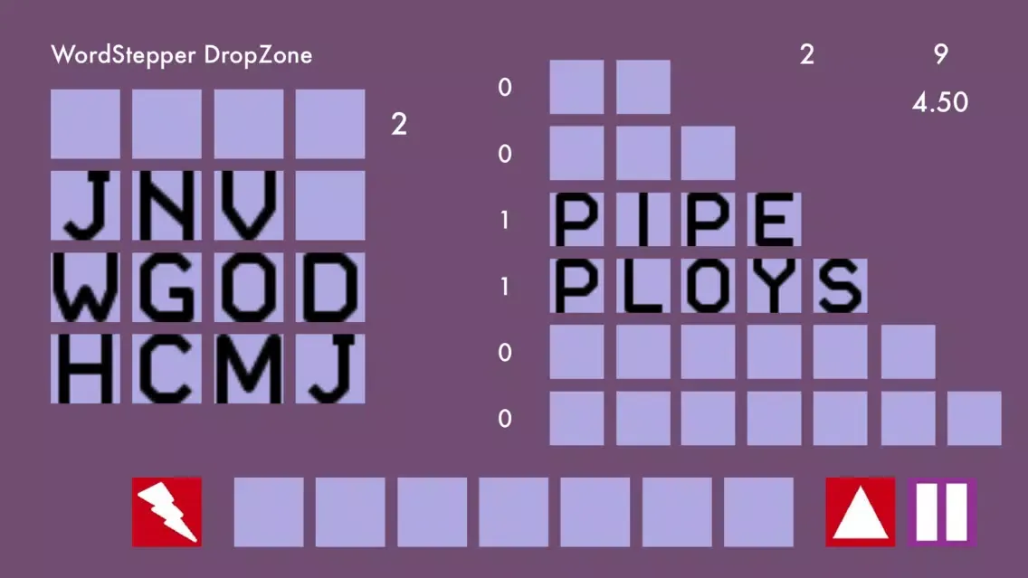 Скриншоты WordStepper Dropzone