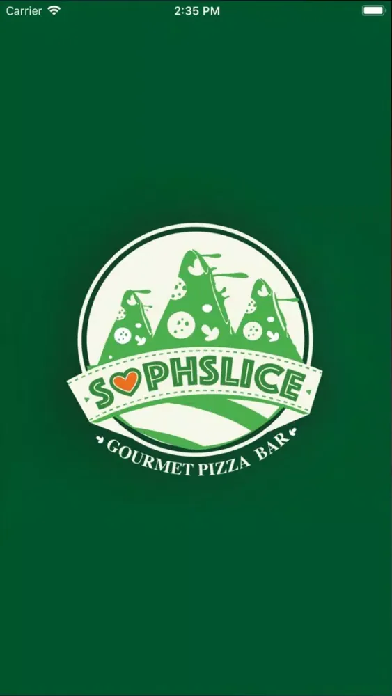 Capturas de tela do Soph Slice Gourmet Pizza Bar