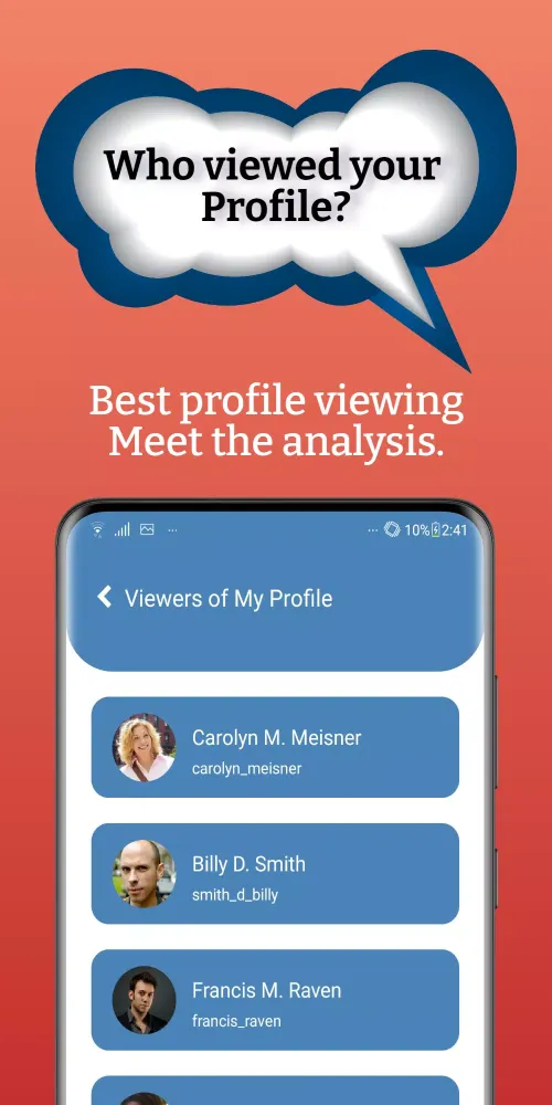 IStalk سکرین شاٹس