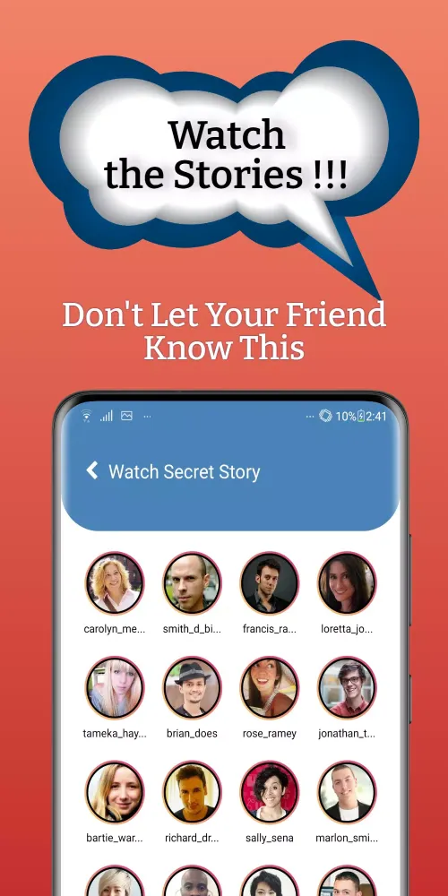 IStalk سکرین شاٹس