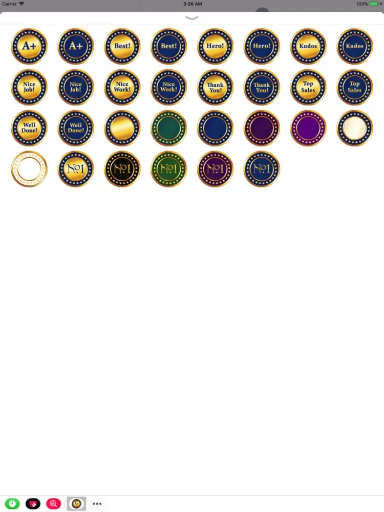 Seal of Approval Stickers iPad  سکرین شاٹس