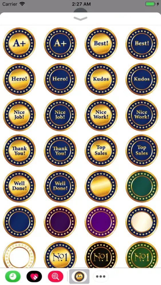 Seal of Approval Stickers سکرین شاٹس