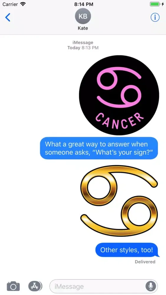 تصاویر CANCER Stickers