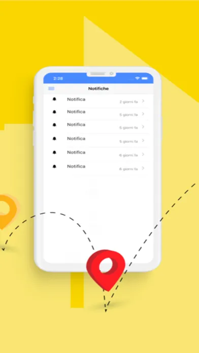 Tangkapan layar DpTaxi Vicenza
