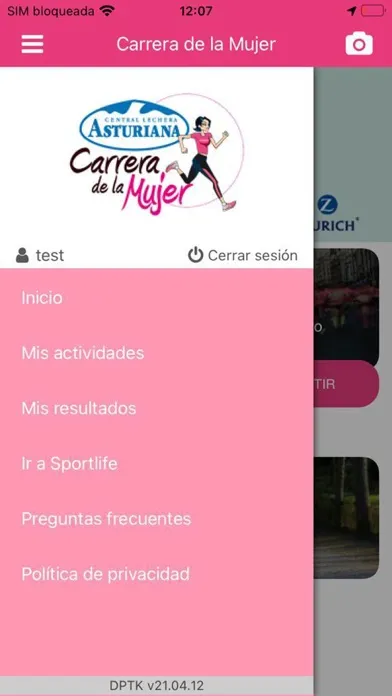 Ảnh chụp màn hình của Carrera de la Mujer