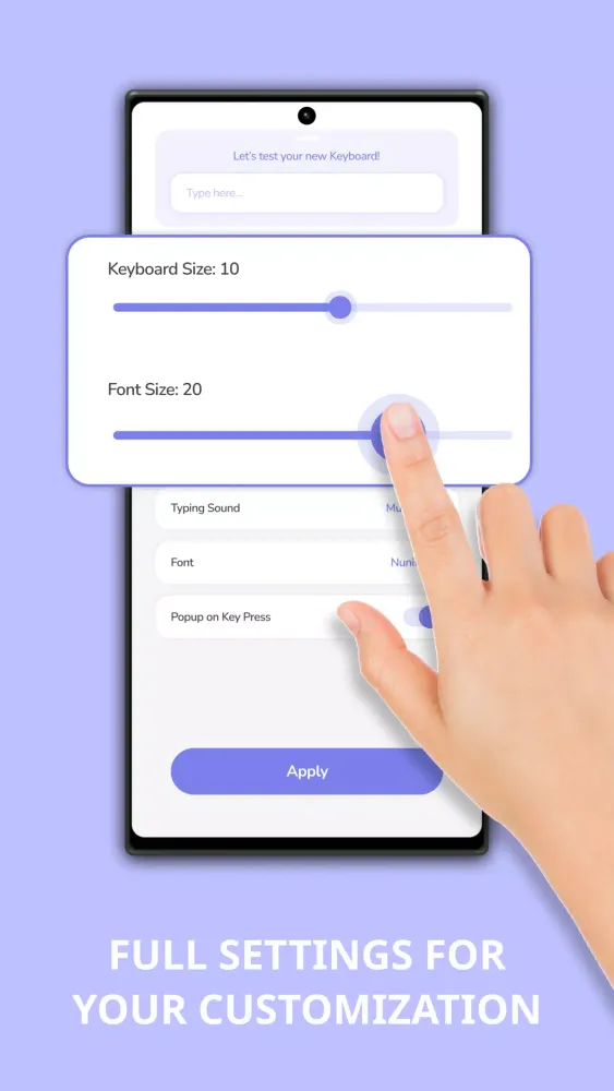 Keyboard Themes: Font & Emoji Screenshots