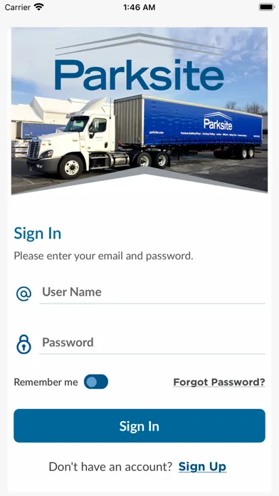 صور Parksite Delivery Tracker
