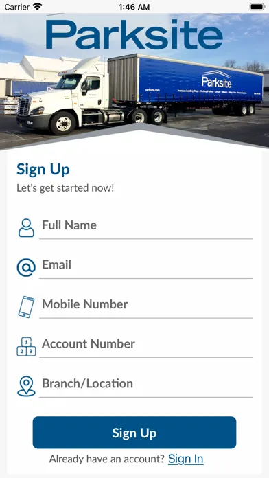 صور Parksite Delivery Tracker