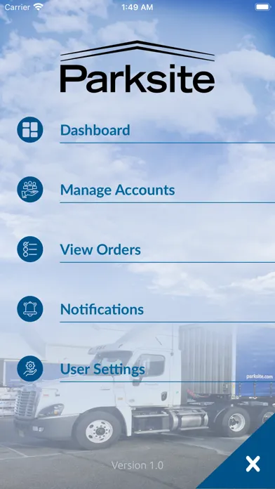 صور Parksite Delivery Tracker