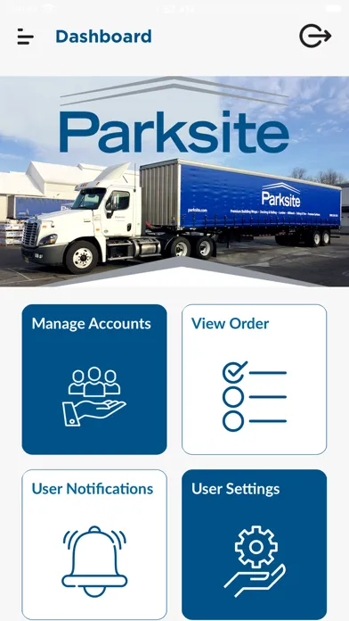 صور Parksite Delivery Tracker