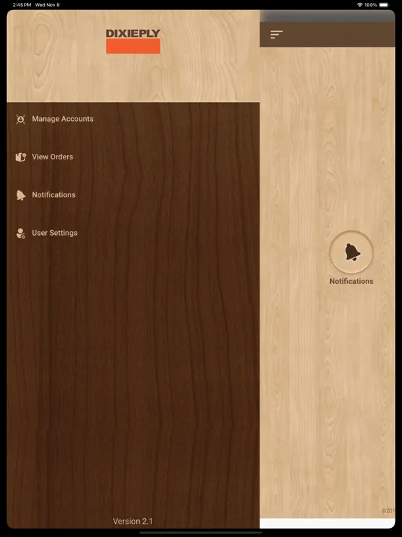 Screenshot di DIXIEPLY Order Track iPad 