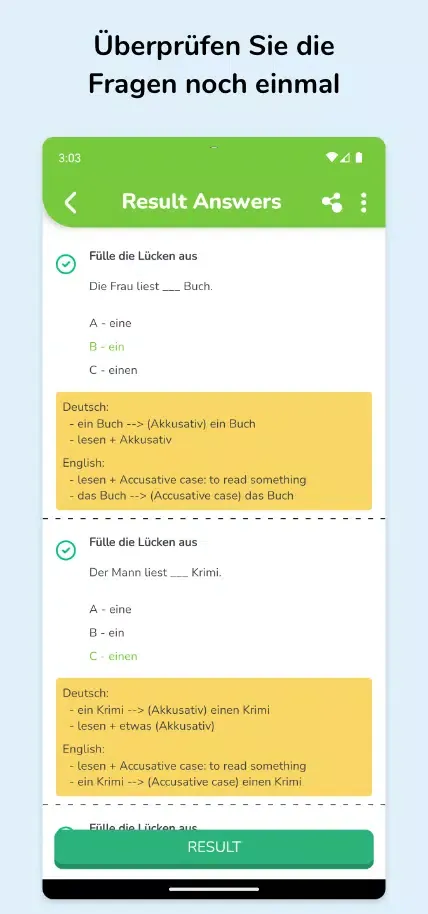 Deutsch Lernen Grammatik 스크린샷