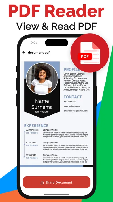 Screenshot di All Document Viewer - Reader