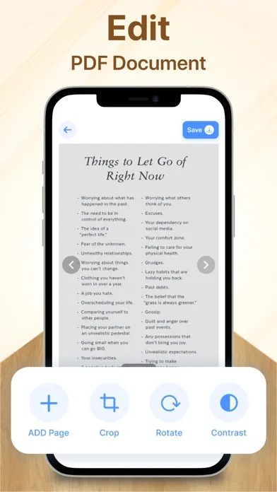 Скриншоты PDF Scanner : Scan to PDF App