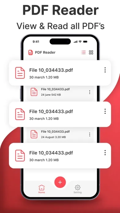 ภาพหน้าจอของ PDF Viewer - All PDF Reader