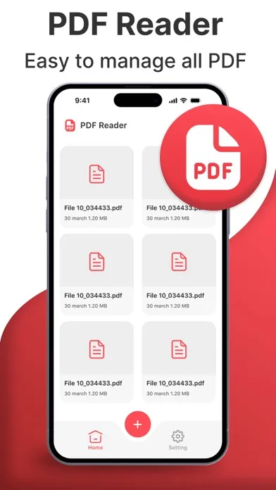 ภาพหน้าจอของ PDF Viewer - All PDF Reader