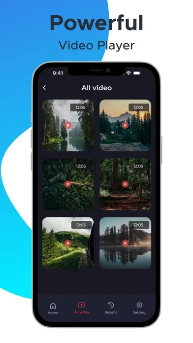 Captures d'écran de Video Player - All Format