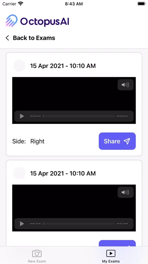 Screenshot di Octopus AI - Otoscope