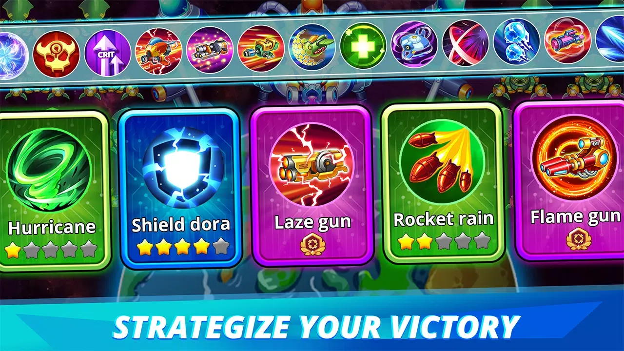 Tangkapan skrin Galactic Squad: Arcade Shooter
