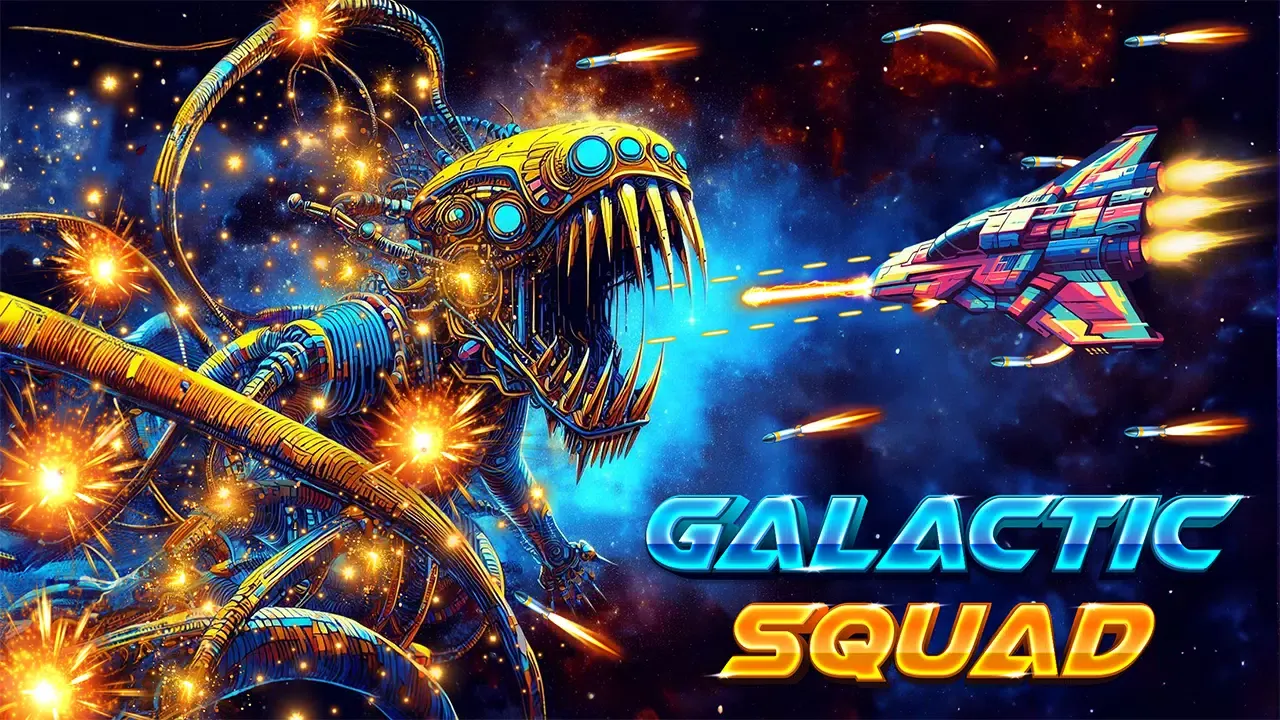 Tangkapan skrin Galactic Squad: Arcade Shooter
