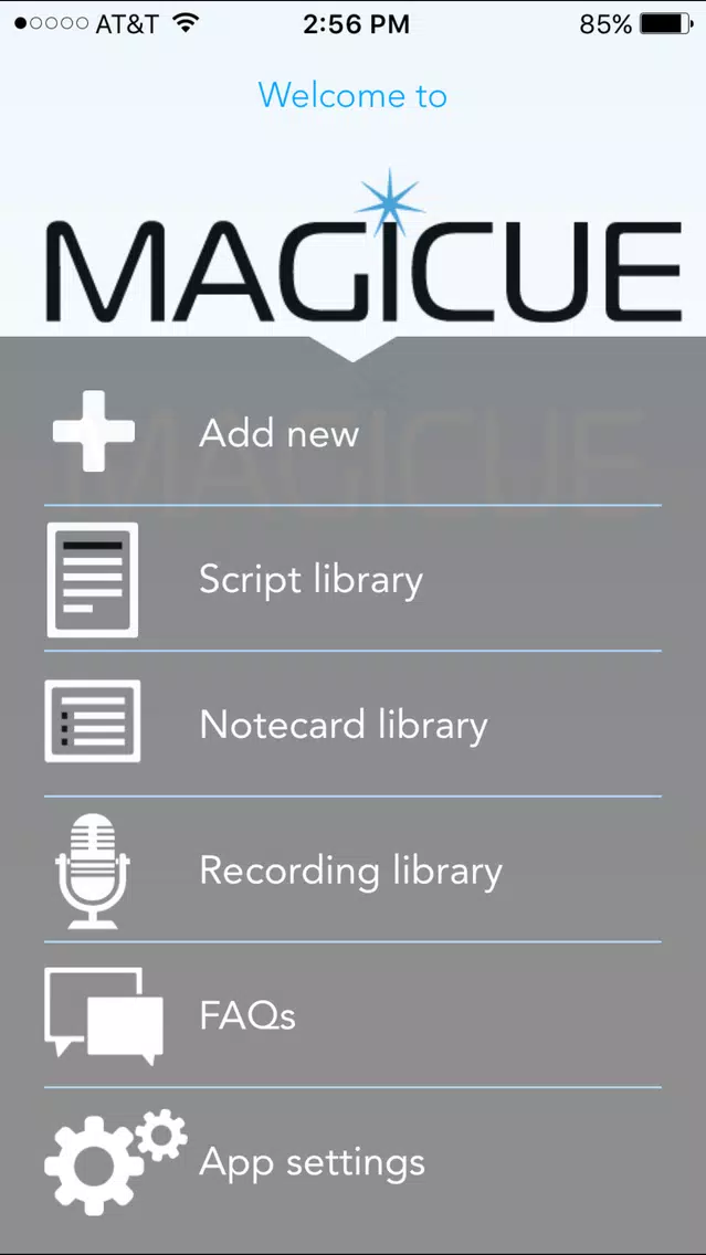Ảnh chụp màn hình của Magicue