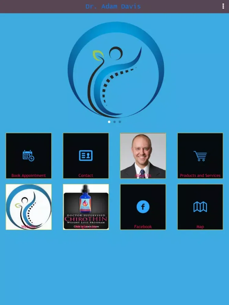 Zrzuty ekranu Dr. Adam Davis iPad 