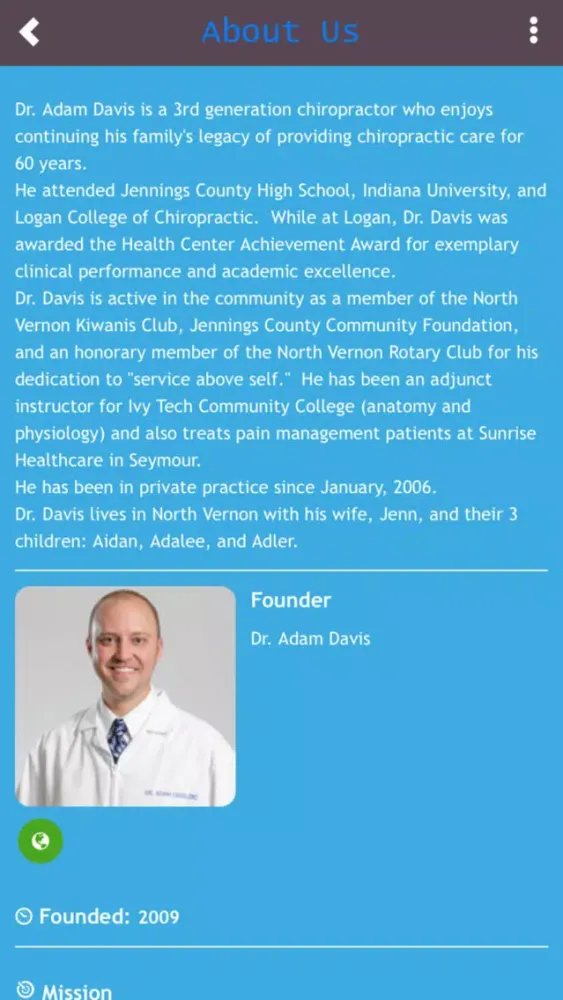 Zrzuty ekranu Dr. Adam Davis
